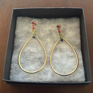 Elegant colorful earring!
